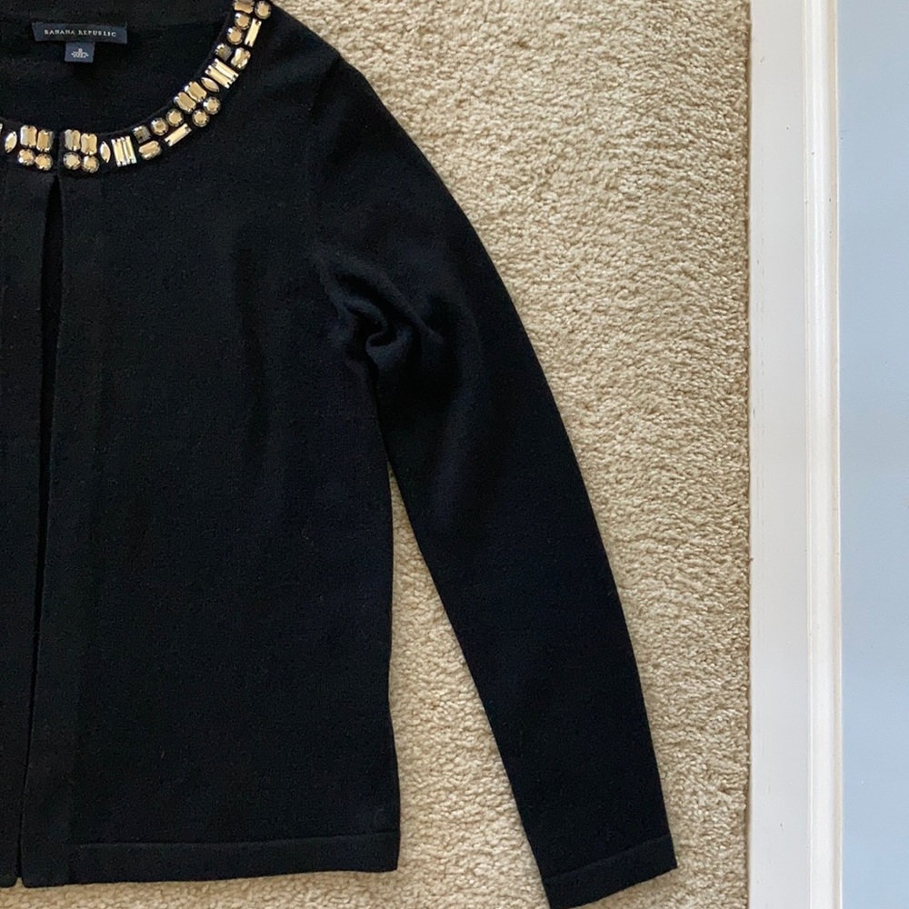 Banana Republic Embellished Cardigan Sweater - Picture 4 of 6